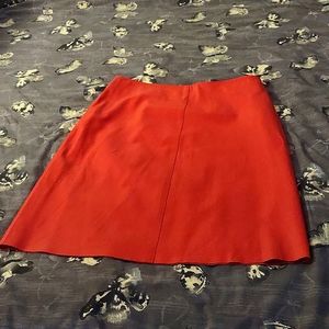 Leather skirt